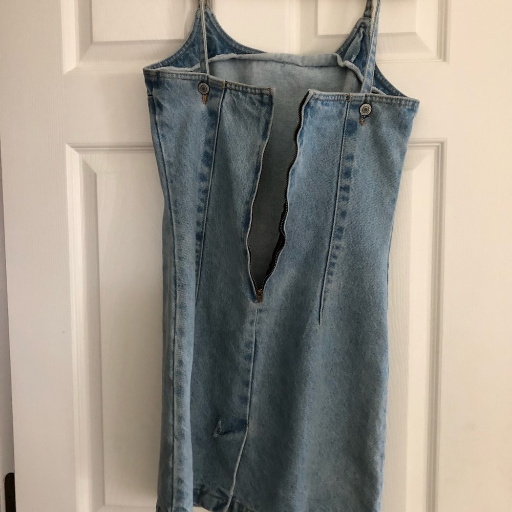 Mini Denim Dress! - Picture 2 of 3
